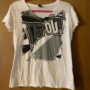 Tapout White & Black T-Shirt